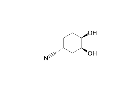 (1R*,3S*,4R*)-3,4-Dihydroxycyclohexane-1-carbonitrile