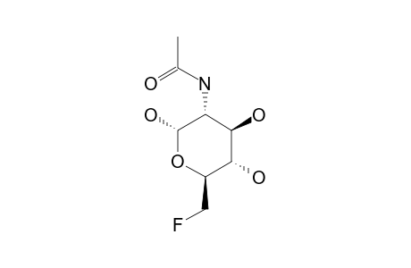 2-ACETAMIDO-2,6-DIDEOXY-6-FLUORO-ALPHA-D-GLUCOPYRANOSE