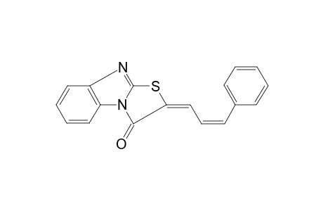 (2E)-2-[(2Z)-3-Phenyl-2-propenylidene][1,3]thiazolo[3,2-a]benzimidazol-3(2H)-one