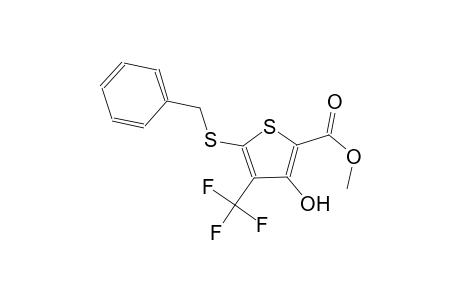 methyl 5-(benzylsulfanyl)-3-hydroxy-4-(trifluoromethyl)-2-thiophenecarboxylate