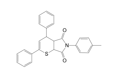 2,4-Diphenyl-6-(p-tolyl)-4a,7a-dihydro-4H-thiopyrano[2,3-c]pyrrole-5,7-dione