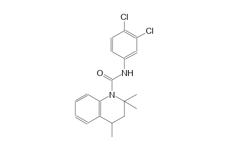 N-(3,4-dichlorophenyl)-2,2,4-trimethyl-3,4-dihydro-1(2H)-quinolinecarboxamide