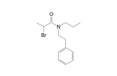 Propanamide, 2-bromo-N-(2-phenylethyl)-N-propyl-