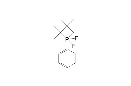 1,1-DIFLUORO-1-PHENYL-2,2,3,3-TETRAMETHYL-PHOSPHETANE