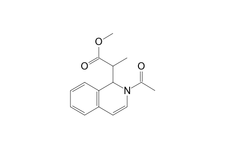2-Acetyl-1-[1-(methoxycarbonyl)ethyl]-1,2-dihydroisoquinoline