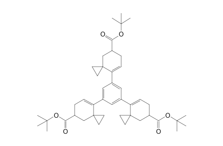 1,3,5-Tris(5'-tert-butoxycarbonylspiro[2.5]oct-7'-en-8'-yl)benzene