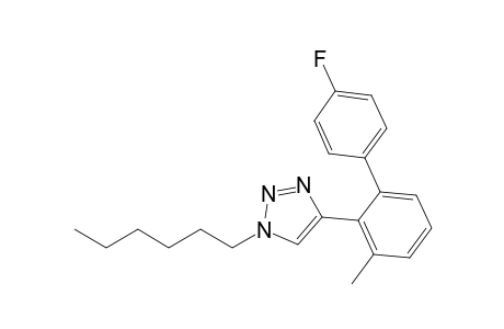 4-(4'-Fluoro-3-methylbiphenyl-2-yl)-1-n-hexyl-1H-1,2,3-triazole