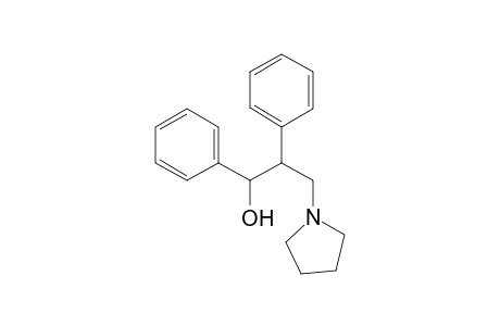 1,2-Diphenyl-3-(1-pyrrolidinyl)-1-propanol