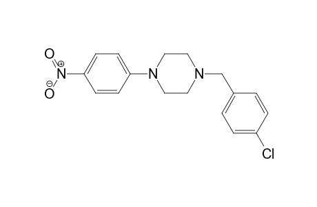 1-(4-Chlorobenzyl)-4-(4-nitrophenyl)piperazine
