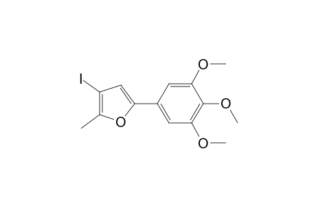 Furan, 3-iodo-2-methyl-5-(3,4,5-trimethoxyphenyl)-