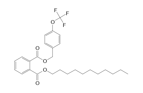 Phthalic acid, 4-trifluoromethoxybenzyl undecyl ester