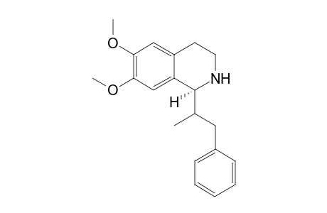 6,7-Dimethoxy-1-(1'-methylphenethyl)-1,2,3,4-tetrahydroisoquinoline