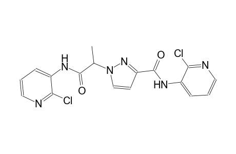 1H-pyrazole-1-acetamide, N-(2-chloro-3-pyridinyl)-3-[[(2-chloro-3-pyridinyl)amino]carbonyl]-alpha-methyl-