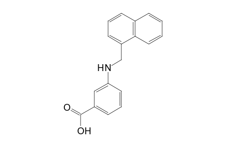 Benzoic acid, 3-[(1-naphthalenylmethyl)amino]-