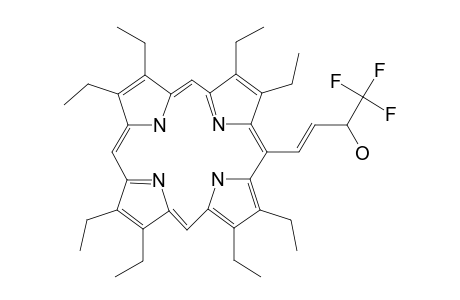 MESO-(3-HYDROXY-3-TRIFLUOROMETHYL-PROPENYL)-OCTAETHYLPORPHYRIN