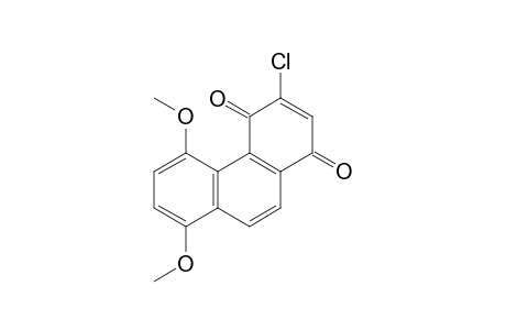 3-Chloro-5,8-dimethoxy-1,4-phenanthrenequinone