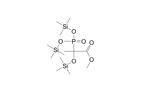 Methyl 2-[bis(trimethylsiloxy)phosphoryl]-2-(trimethylsiloxy)propionate