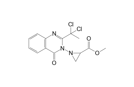 1-[2-(1,1-dichloroethyl)-4-keto-quinazolin-3-yl]ethylenimine-2-carboxylic acid methyl ester