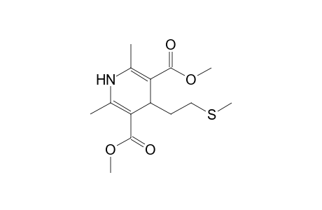 2,6-Dimethyl-4-[2-(methylthio)ethyl]-1,4-dihydropyridine-3,5-dicarboxylic acid dimethyl ester