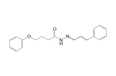 4-phenoxybutyric acid, cinnamylidenehydrazide