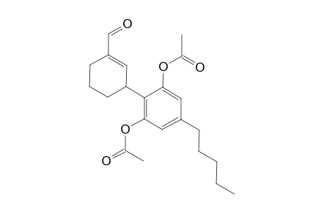 2'-(1-formylcyclohexen-3-yl)-5'-pentylresorcinol diacetate