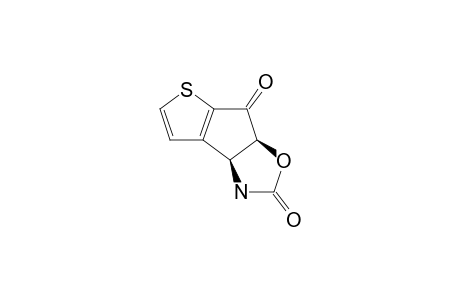 2,7-DIOXO-2,3,3A,7A-TETRAHYDROTHIENO-[2',3':5,4]-CYClOPENTA-[3,2-D]-1,3-OXAZOLE