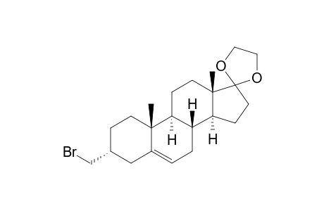 3-ALPHA-BROMOMETHYL-17-(1',2'-DIOXYETHYL)-ANDROST-5-ENE