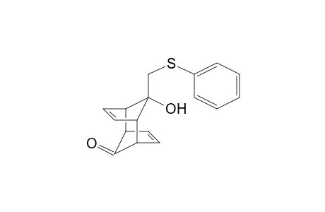 10-Hydroxy-10-phenylthiomethyltricyclo[4.2.1.1(2,5)]deca-3,7-dien-9-one