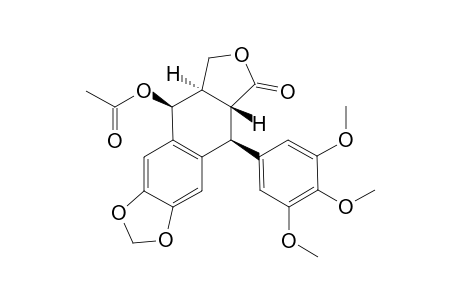 Acetate of epiisopodophyllotoxin