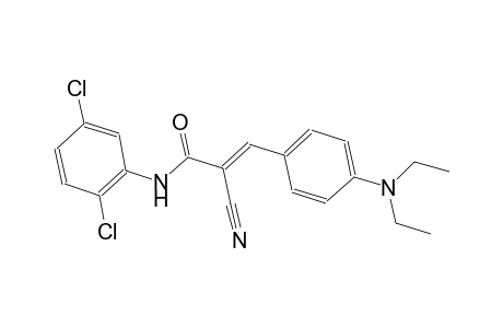 (2E)-2-cyano-N-(2,5-dichlorophenyl)-3-[4-(diethylamino)phenyl]-2-propenamide