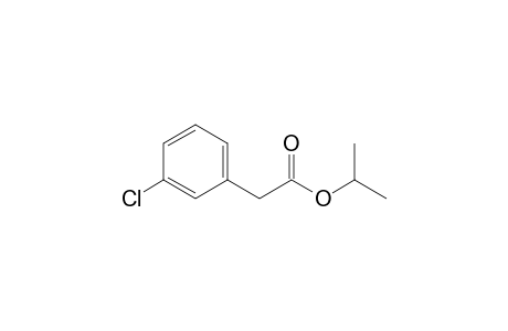 2-(3-Chlorophenyl)acetic acid isopropyl ester