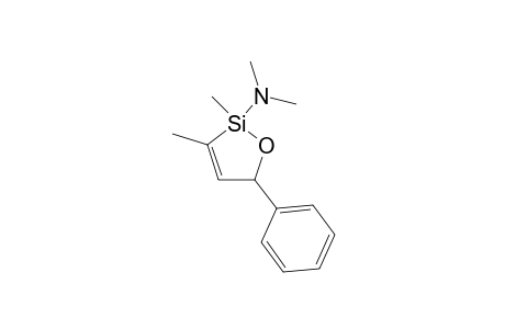 2,3-Dimethyl-2-(dimethylamino)-5-phenyl-1-oxa-2-silacyclopent-3-ene