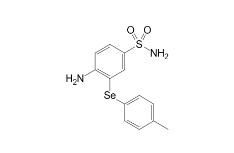 4-amino-3-(p-tolylselenyl)benzenesulfonamide