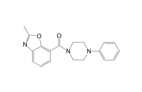 (2-Methylbenzooxazol-7-yl)(4-phenylpiperazin-1-yl)methanone