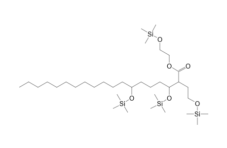 bis{[(Trimethylsilyl)oxymethyl]methyl} 3,7-bis[(trimethylsilyl)oxy]-eicosanoate