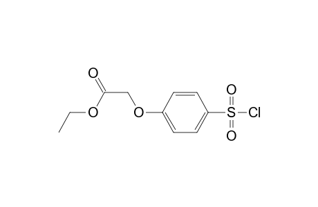 2-(4-Chlorosulfonylphenoxy)acetic acid ethyl ester
