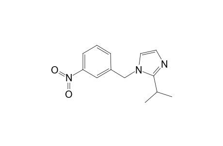 1-[(3-nitrophenyl)methyl]-2-(propan-2-yl)-1H-imidazole