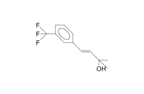 trans-1-(3-Trifluoromethyl-phenyl)-3-methyl-but-1-en-3-ol
