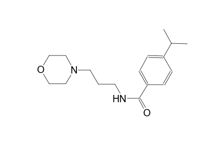 4-isopropyl-N-[3-(4-morpholinyl)propyl]benzamide