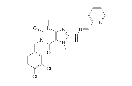 2-pyridinecarbaldehyde [1-(3,4-dichlorobenzyl)-3,7-dimethyl-2,6-dioxo-2,3,6,7-tetrahydro-1H-purin-8-yl]hydrazone