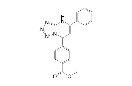 benzoic acid, 4-(4,7-dihydro-5-phenyltetrazolo[1,5-a]pyrimidin-7-yl)-, methyl ester