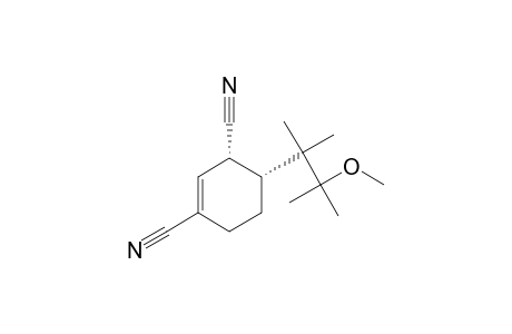 1-Cyclohexene-1,3-dicarbonitrile, 4-(2-methoxy-1,1,2-trimethylpropyl)-, cis-