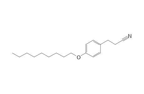 3-(4-Nonoxyphenyl)propanenitrile
