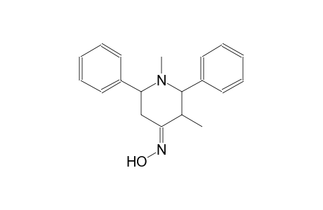 4-piperidinone, 1,3-dimethyl-2,6-diphenyl-, oxime, (4E)-