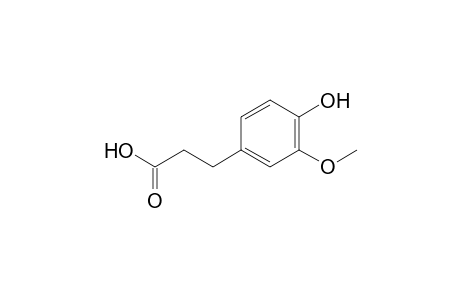 3-(4-Hydroxy-3-methoxyphenyl)propionic acid