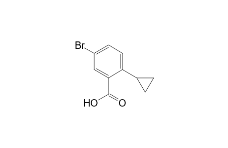 5-Bromo-2-cyclopropylbenzoic acid