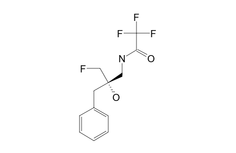 (S)-2-BENZYL-3-FLUORO-1-[(TRIFLUOROACETYL)-AMINO]-PROPAN-2-OL