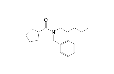 Cyclopentanecarboxamide, N-benzyl-N-pentyl-