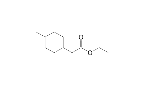 2-(4-methyl-1-cyclohexenyl)propanoic acid ethyl ester