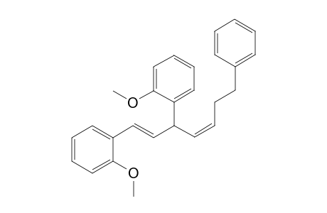 2,2'-((1E,4Z)-7-phenylhepta-1,4-diene-1,3-diyl)bis(methoxybenzene)